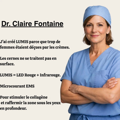 LUMIS: Patchs LED + Microcourant Contour des Yeux